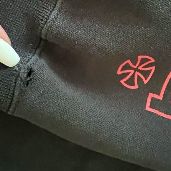 Vintage Independent Truck Company Black Zip Up Hoodie - Picture 7 of 14